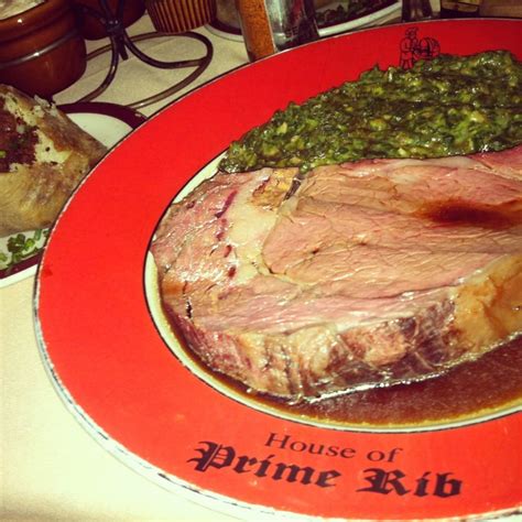 The House of Prime Rib serves well-marbled Prime Rib in the English Tradition. . House of prime rib yelp